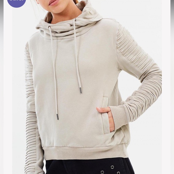 Nana Judy Adeline Funnel Neck Cropped Sweatshirt - Picture 15 of 15